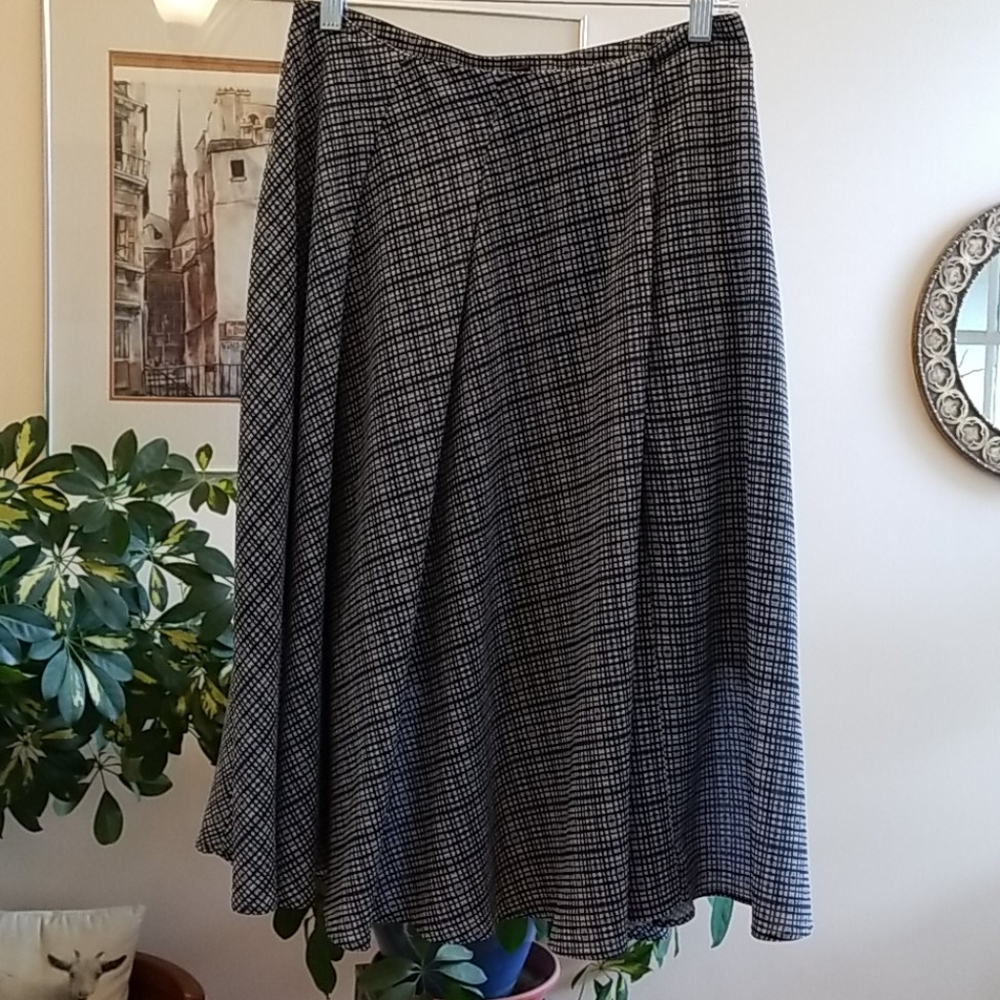 Ranna Gill Anthropologie flowy midi skirt